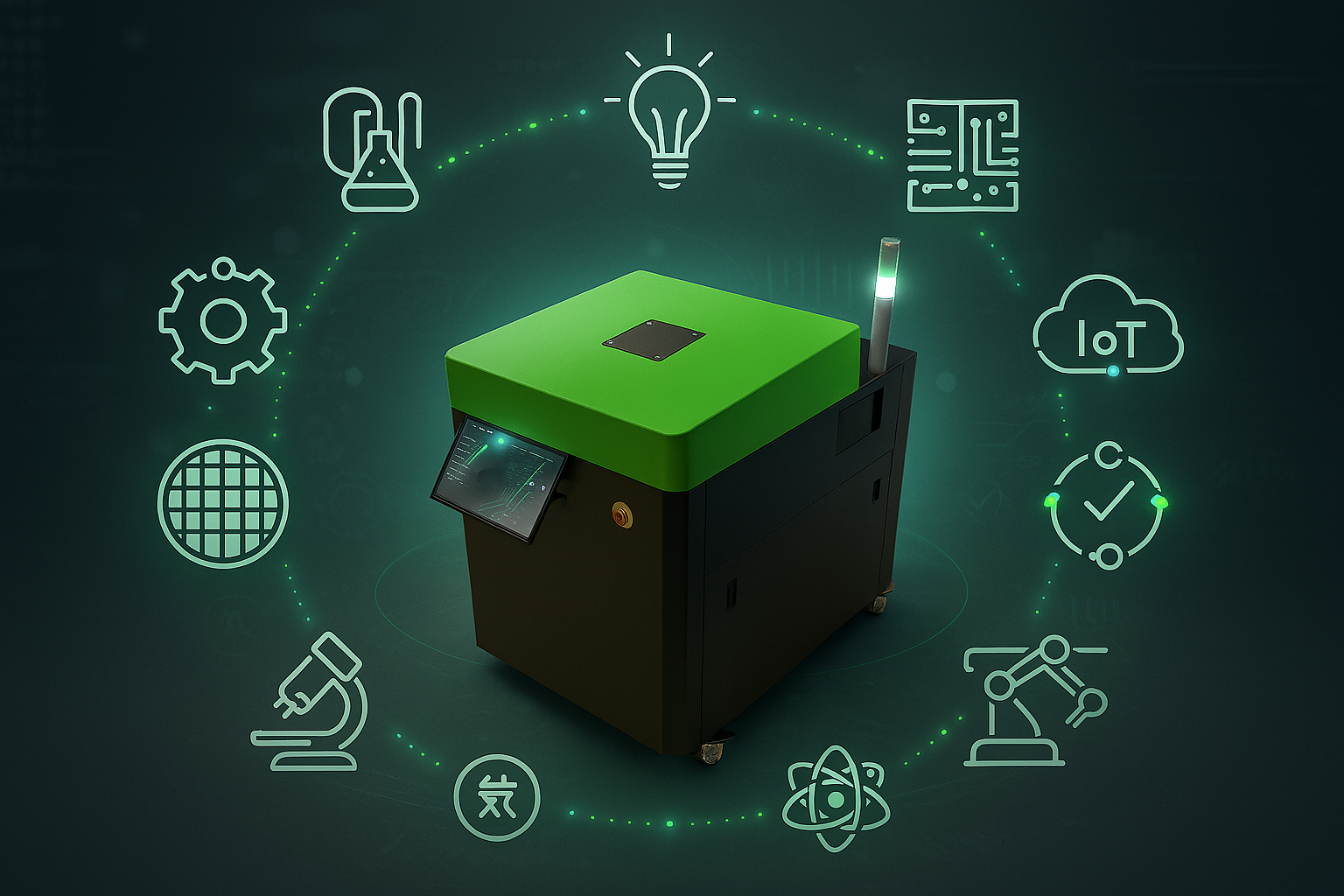 Vakuum-Reflow-Ofen im REK-Technikum; 2025 im Zeichen der Innovation – Vorführungen während productronica möglich.